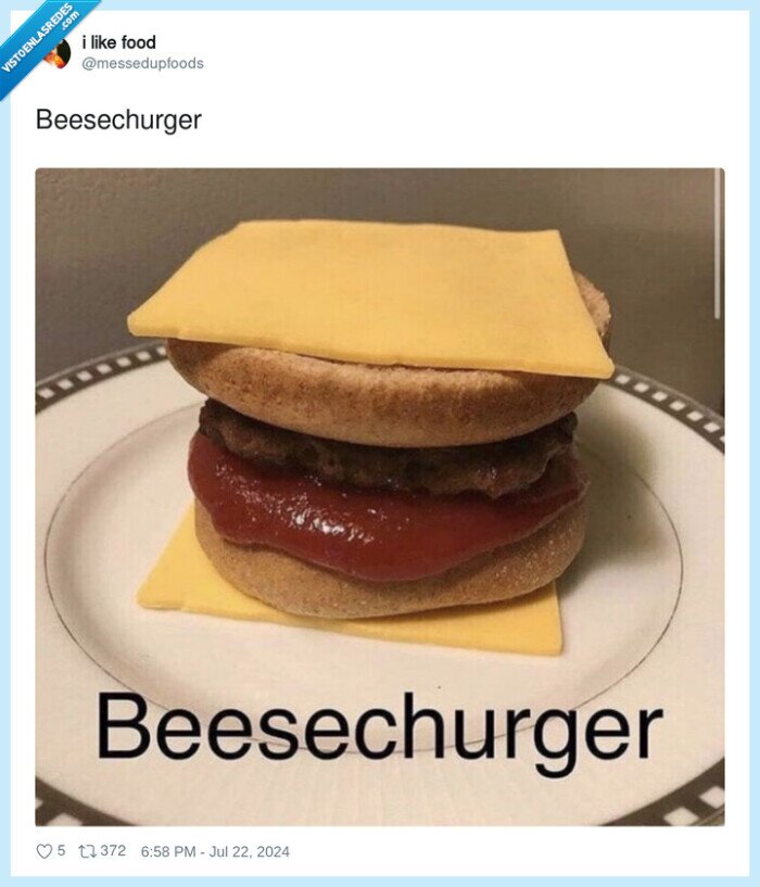 beesechurger,hamburguesa,queso