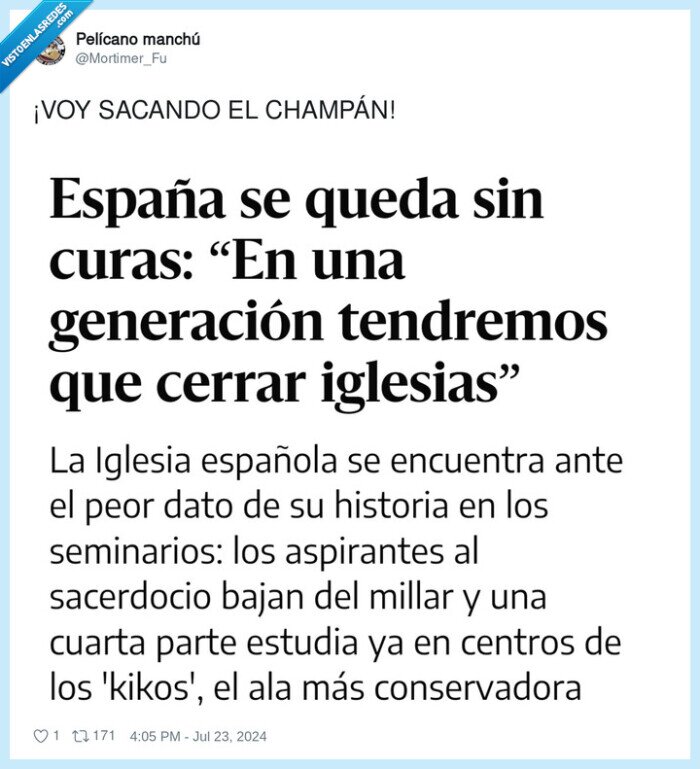 curas,iglesias,cerrar