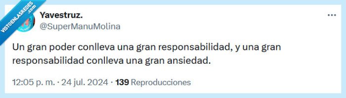 poder,responsabilidad,ansiedad