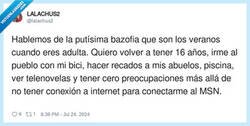 Enlace a Cuánta razón, por @lalachus2