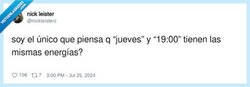 Enlace a Para mí las 19 son más el viernes, por @nickleisterz