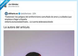 Enlace a Las que se quejan de las tradwives todas son de este perfil, por @JonMendezIz