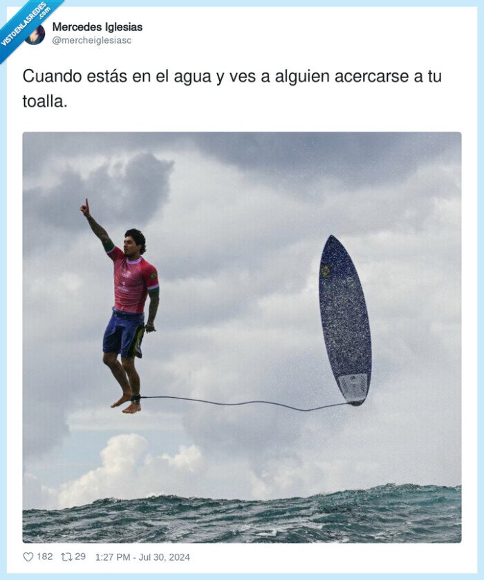 acercarse,surfista,foto,jjoo,toalla,agua