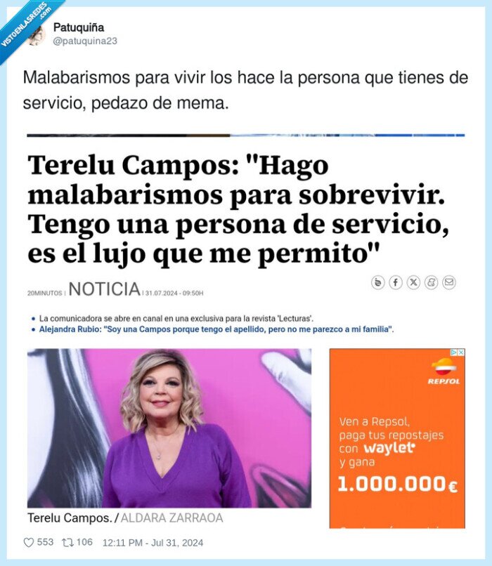 malabarismos,servicio,terelu