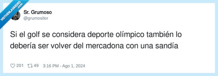 1616838 - O volver del Mercadona sin bolsa, por @grumositor