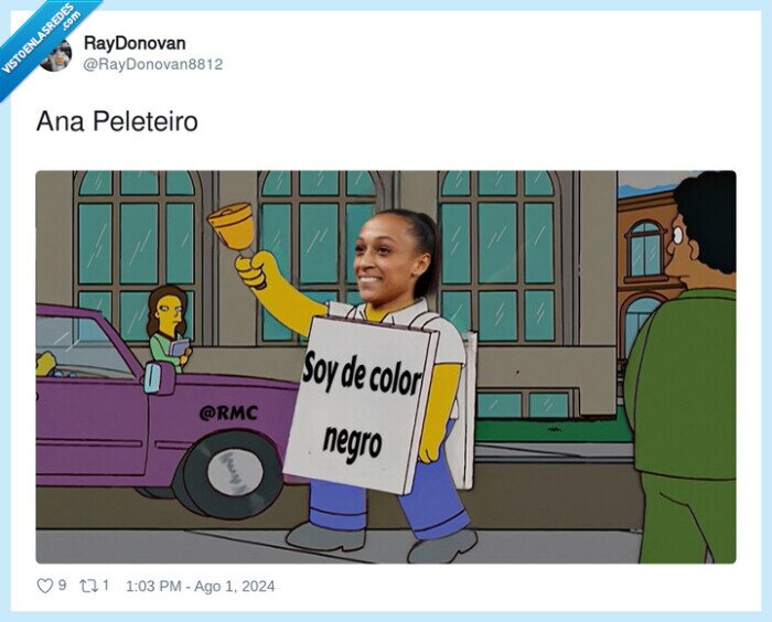 ana peleteiro,negra,color,anunciar