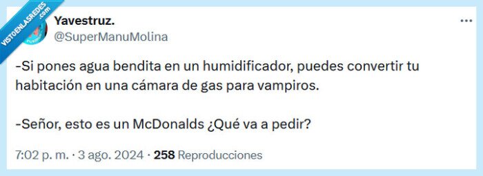 cámara,gas,vampiros,agua