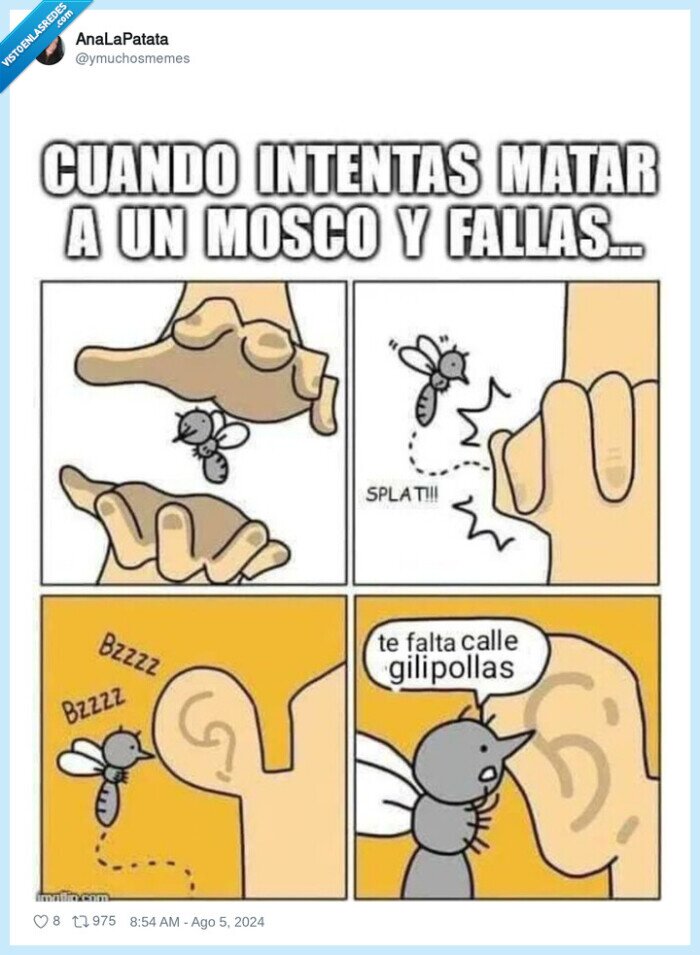 1619186 - Los mosquitos están evolucionando, por @ymuchosmemes