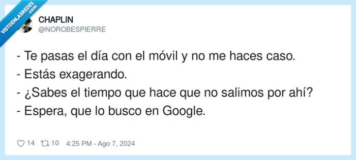 exagerando,espera,google,tiempo,móvil