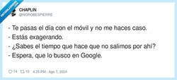 Enlace a Google como respuesta a todo, por @NOROBESPIERRE