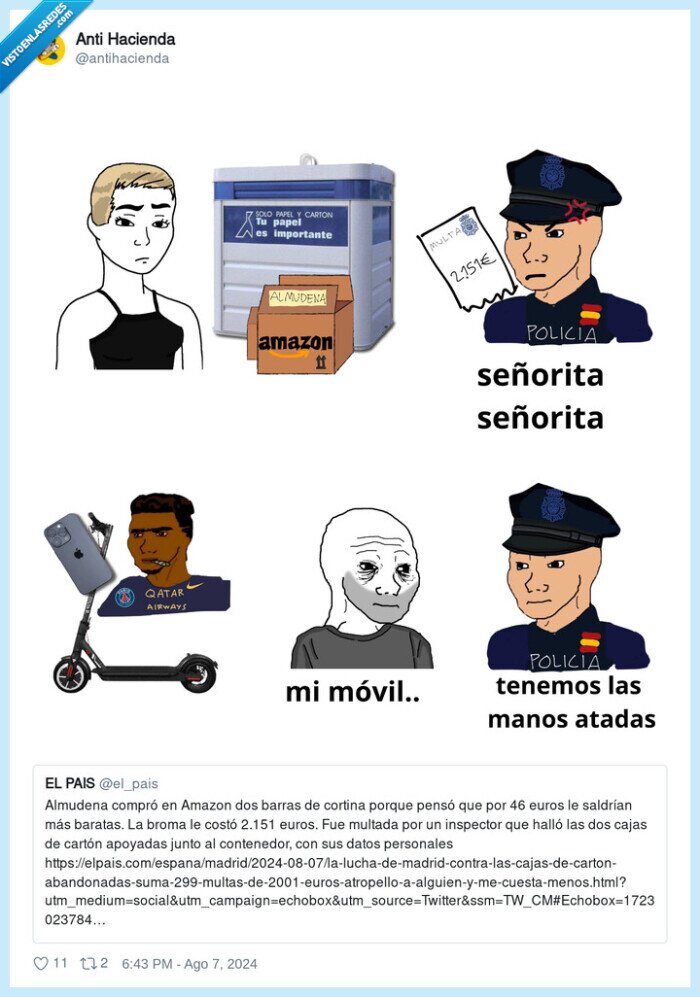 multa,amazon,cartas,cartón,contenedor