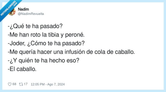 1620313 - Cuando el caballo no está para hostias, por @NadimRevuelta