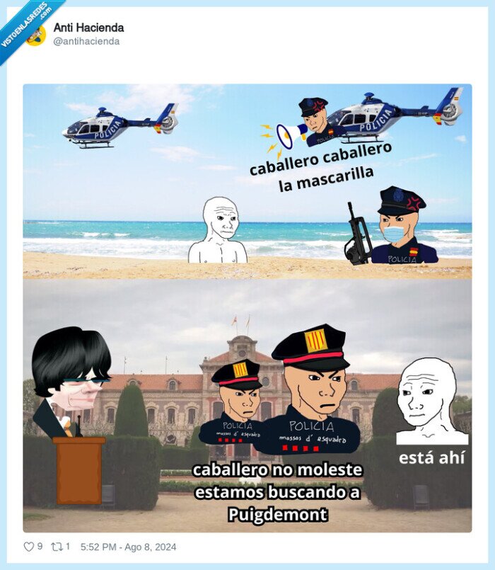 carles puigdemont,amnistia,fuga,mascarilla