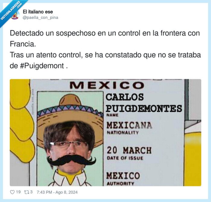 puigdemont,difíciles,encontrar,carles puigdemont,ridiculo,españa,fuga,amnistia,detectado,frontera,control