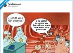 Enlace a Un nuevo día en Barcelona, por @RanaAgotada