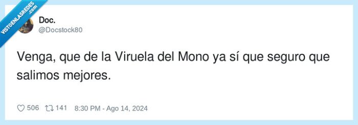 salimos,mejores,viruela del mono