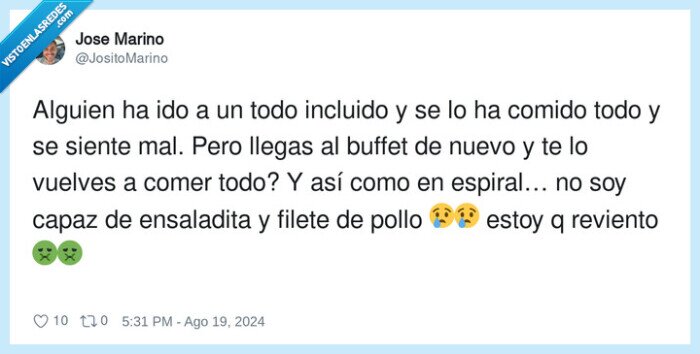 1627960 - Los buffet incluido sacan lo peor de mí, por @JositoMarino