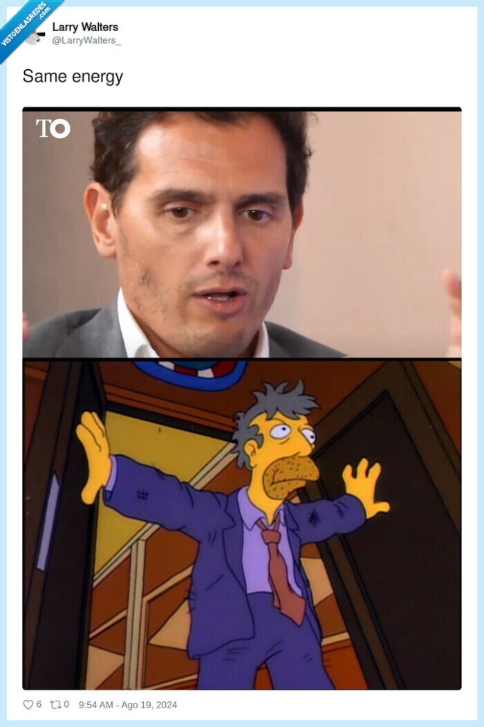 albert rivera,skinner,simpson