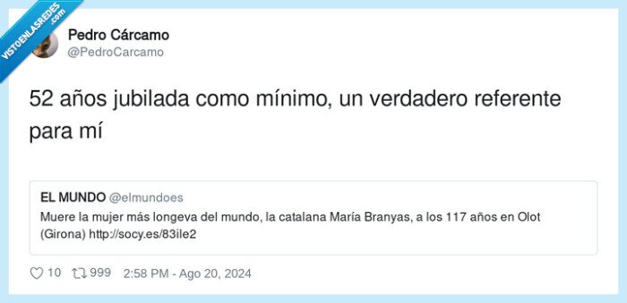 1628764 - ¿52 años jubilada?, por @PedroCarcamo