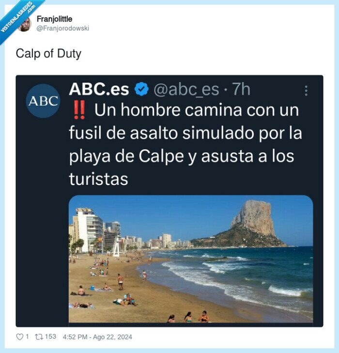 calp,fusil de asalto,playa