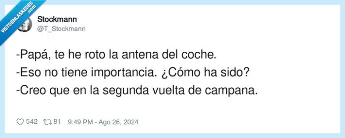 importancia,coche,antena,vuelta de campana