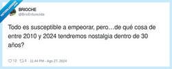 Enlace a Nada bueno entre 2010 y 2024, por @BrioEnfurecida