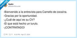 Enlace a Siempre adapta tu cv al puesto al que aplicas, por @NadimRevuelta