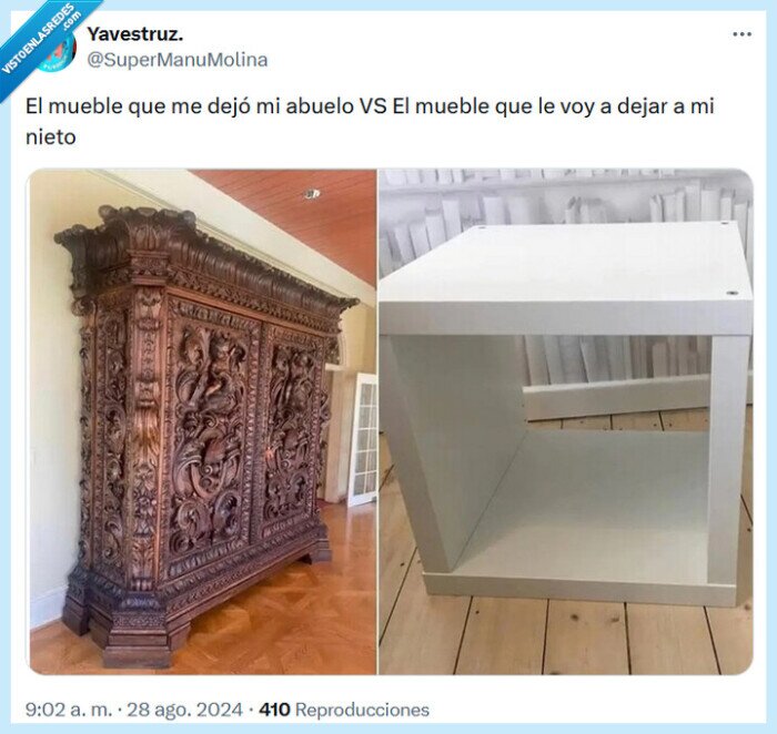 mueble,abuelo,nieto,heredar