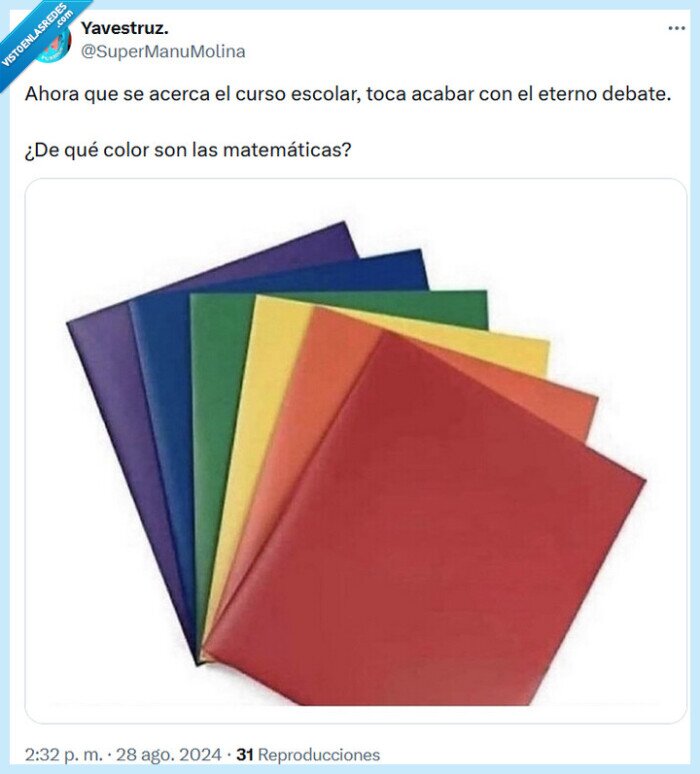 color,matemáticas