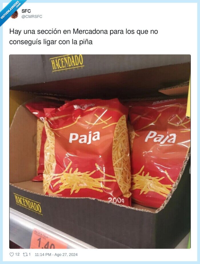 mercadona,sección,ligar,piña,paja