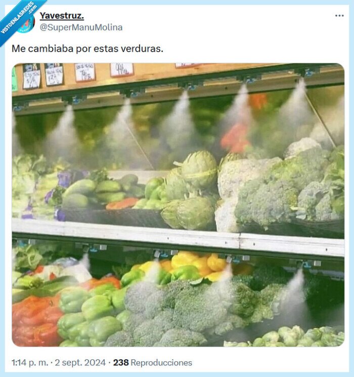 verduras,agua