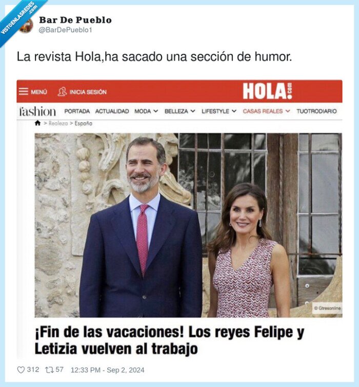 sección,revista,hola,humor,reyes,vacaciones