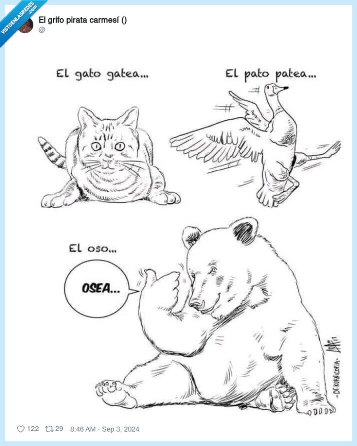 osea,oso,gato,gatea,patea,pato