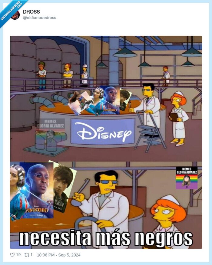 1635694 - Disney+ estos días, por @eldiariodedross