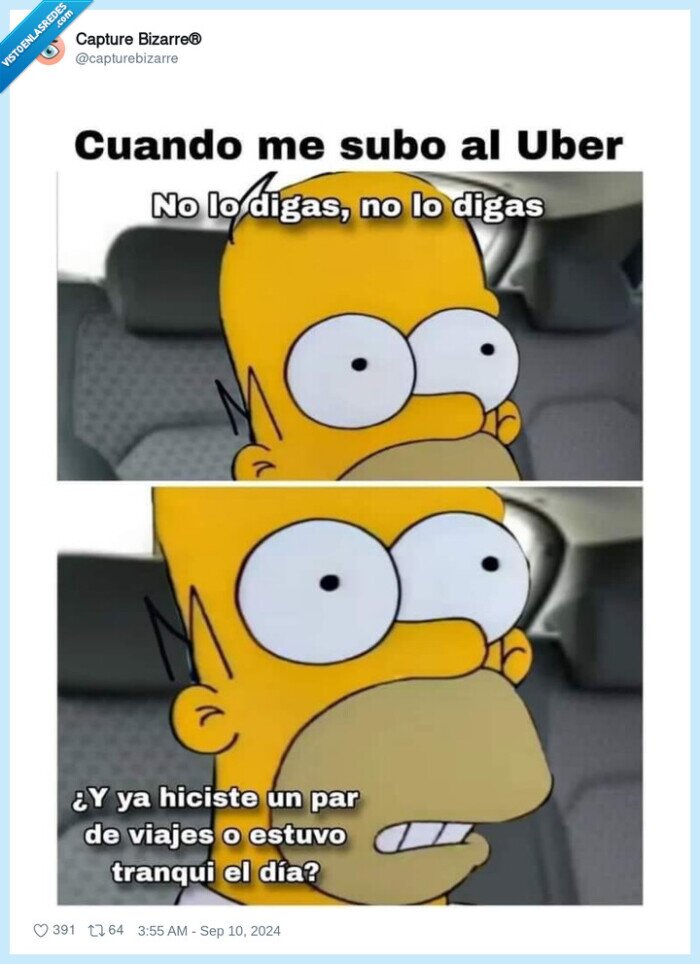 uber,viaje,conversación