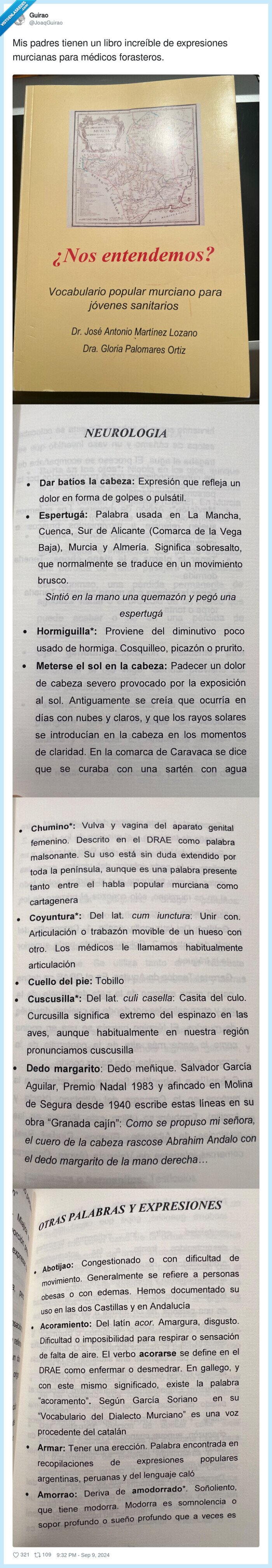 expresiones,increíble,forasteros,murcianas,médicos,padres