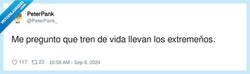 Enlace a Yo te lo digo, sin tren de vida, por @PeterPank_