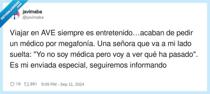 entretenido,ave,mujer,megafonía,doctor,médica