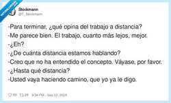 Enlace a Trabajo a distancia, por @T_Stockmann