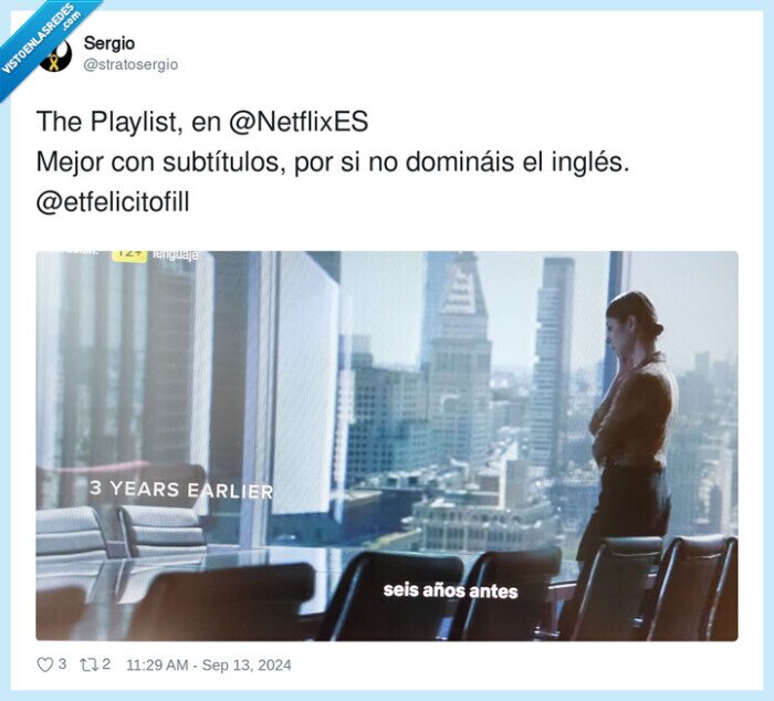 1638676 - La traducción de Netflix es un poco regulín