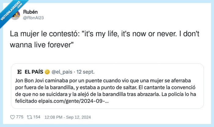 jon bon jovi,mujer,salvar,suicidio