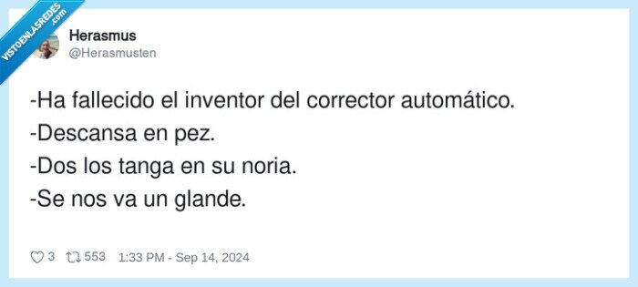 corrector automático,fallecido,inventor