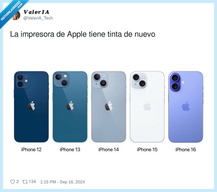 impresora,apple,iphone16,tinta,nuevo