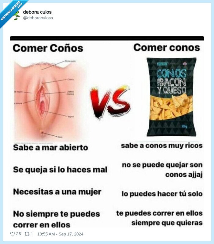 comer,conos