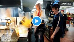 Enlace a Han creado una locura de video de Trump trabajando en el McDonalds, y esta noche no voy a poder dormir