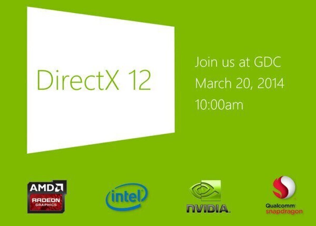 DirectX 12 será presentado en la Games Developers Conference de San Francisco el 20 de marzo