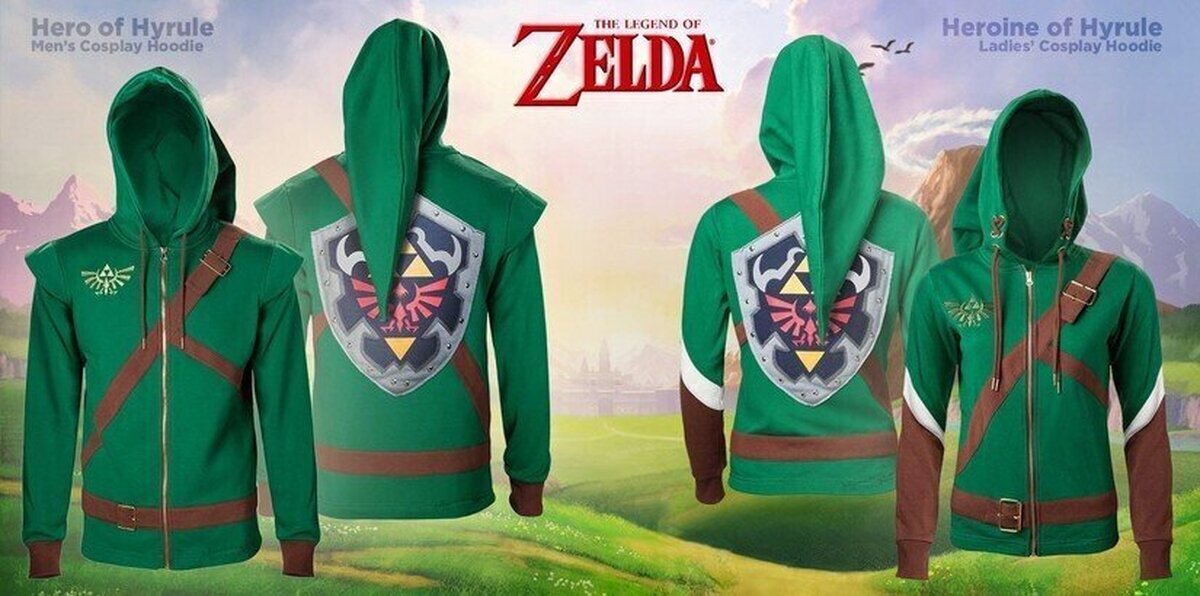 Házte con la sudadera oficial de The Legend of Zelda