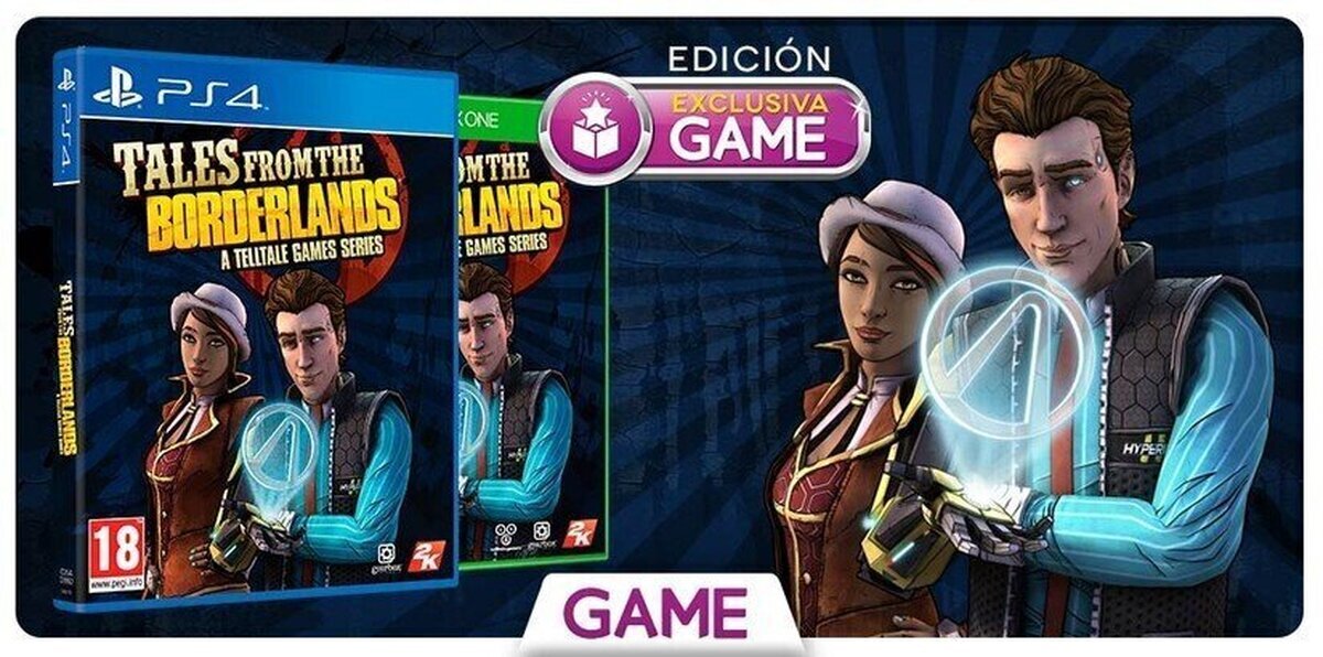 La Edición Física de Tales From The Borderlands es exclusiva de GAME