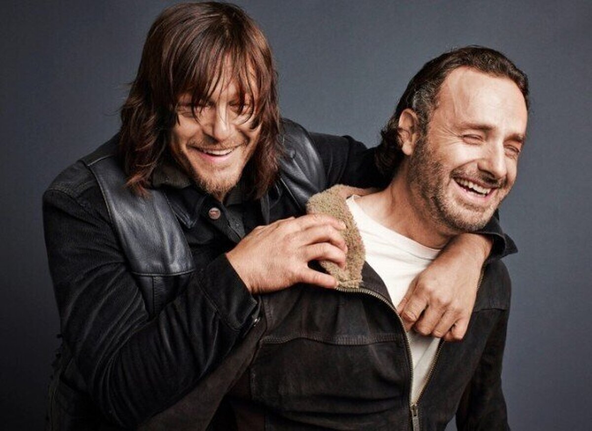 La broma que Andrew Lincoln le gastó a Norman Reedus con una muñeca hinchable