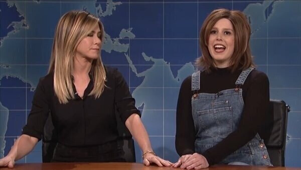 Jennifer Aniston conoce a Rachel de Friends y el universo no lo puede soportar